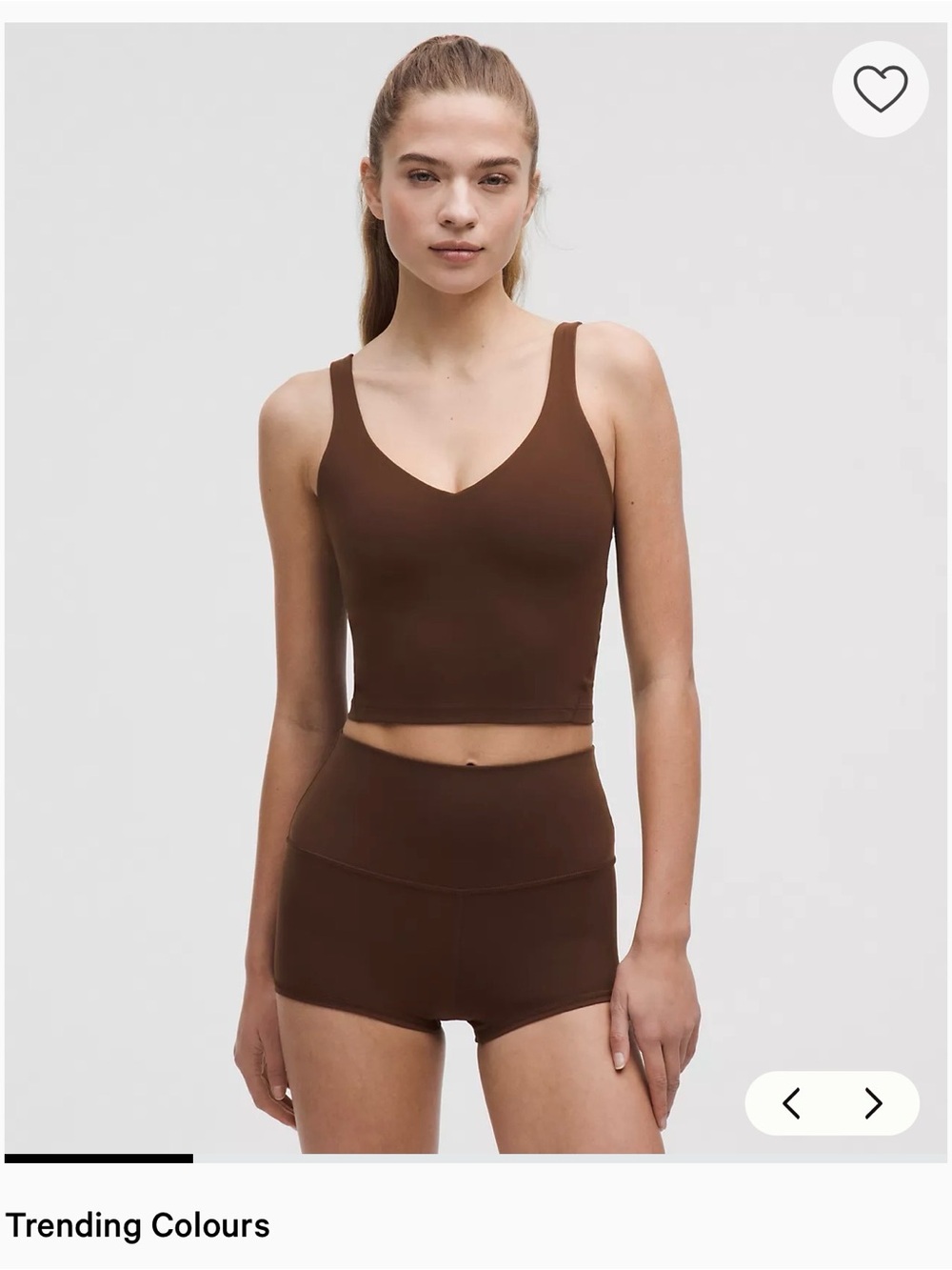 Lululemon Align Tank Top in Lava Cake Brown
Size 8